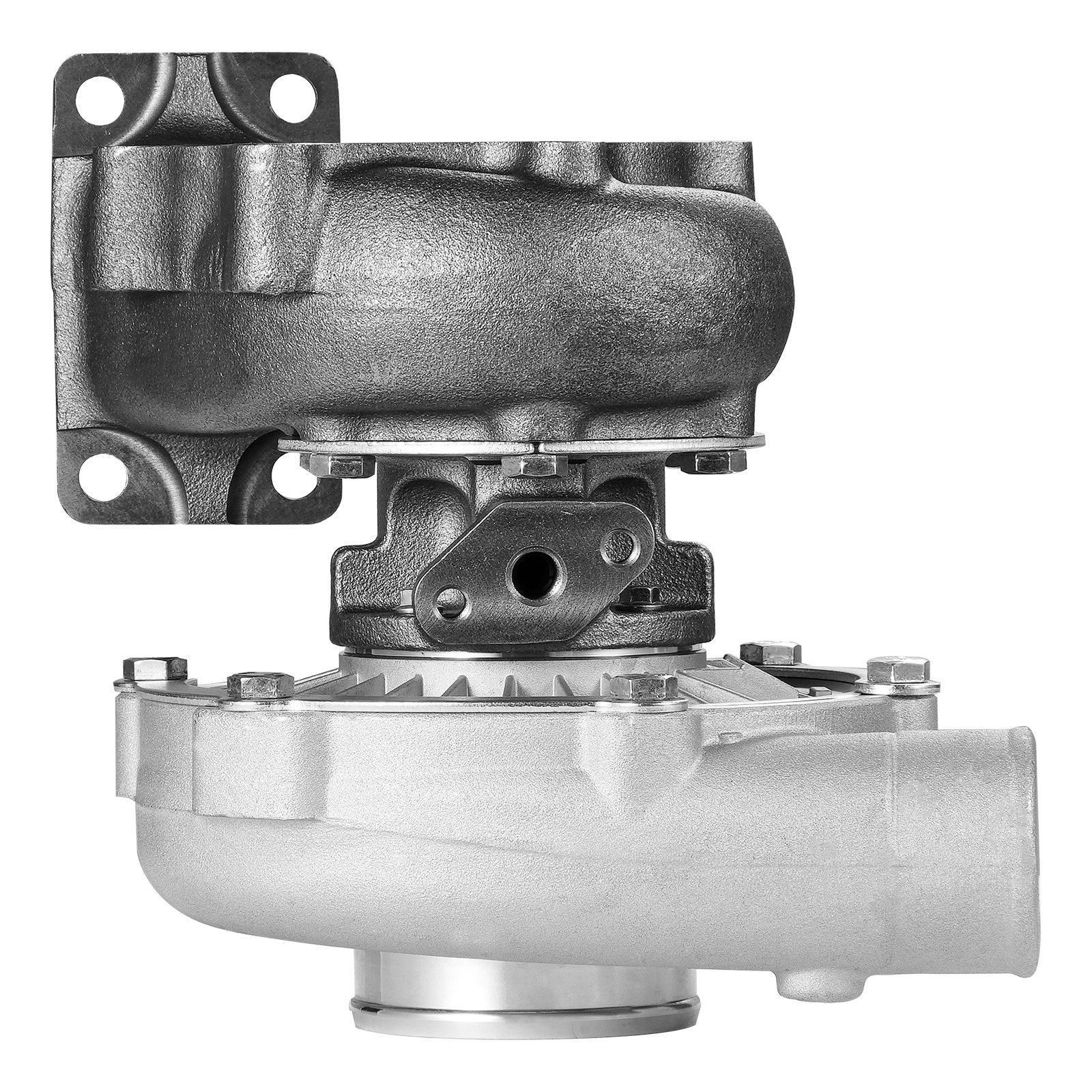 VEVOR Turbo Turbocompressor met pakkingset, turbocompressorvervanging voor automotoren, compatibel met 1,5L - 4,0L motoren, hittebestendige motorturbocompressor met K418-legeringwaaier