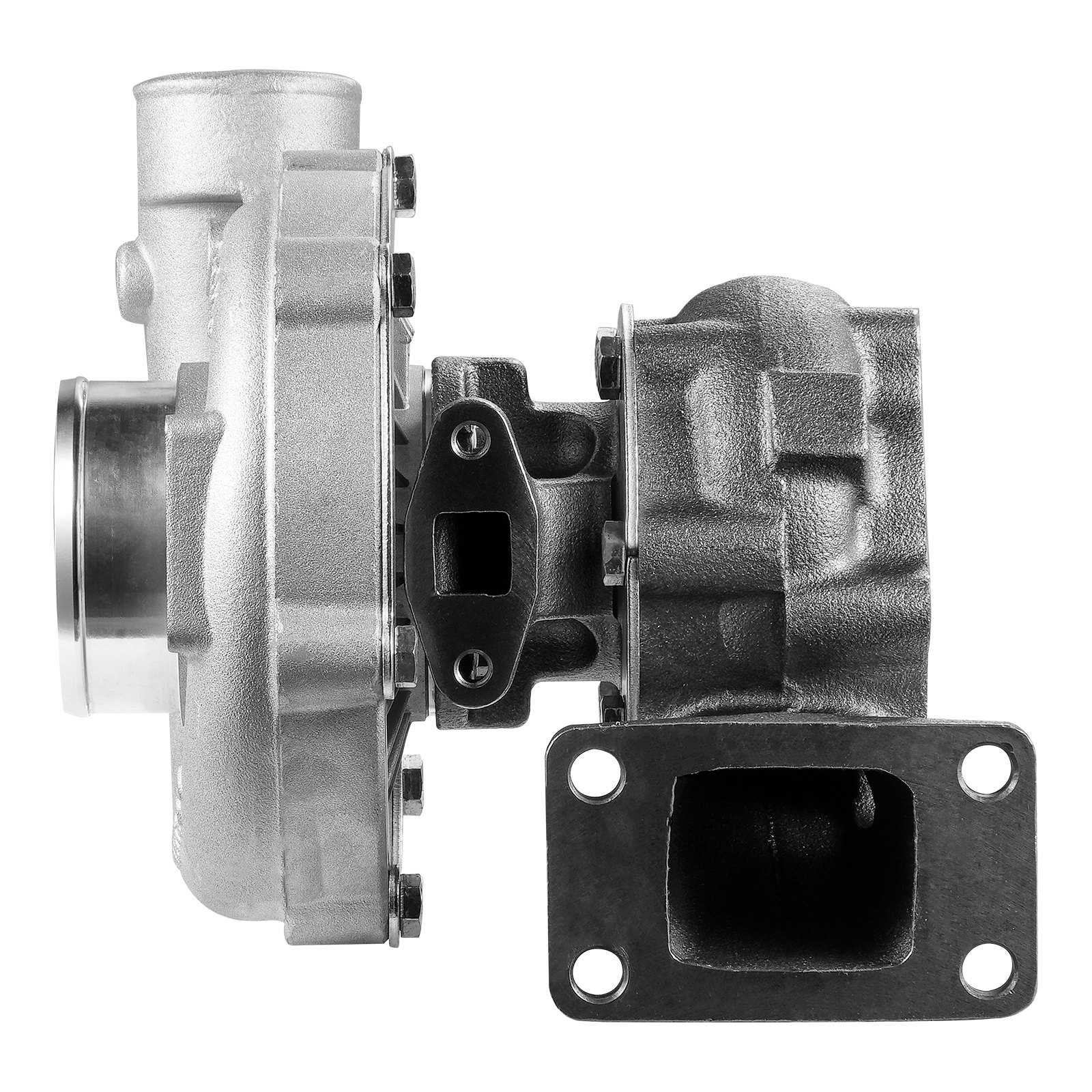 VEVOR Turbo Turbocompressor met pakkingset, turbocompressorvervanging voor automotoren, compatibel met 1,5L - 4,0L motoren, hittebestendige motorturbocompressor met K418-legeringwaaier