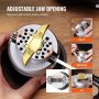 VEVOR Sieraden Ball Vice Graveergereedschap 78 mm Kogeldiameter, Sieraden Ball Vice Graveren 54 mm Maximale opening Professionele Ball Vice Tool Verchroomd