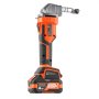 VEVOR Cordless Metal Nibbler, with 20 V 4000 mAh Battery, 2200 RPM Efficient Brushless Motor, Electric Nibbler Metal Cutter with Plastic Carrying Case for Cutting Steel Sheet and Aluminum Sheet