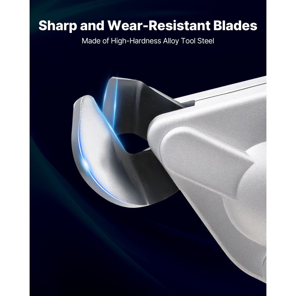 VEVOR snoerloze metaalschaar, plaatschaar met 360° draaibare kop, dubbele messen, 220 VAC 20 VDC, knipt 1,22 mm gegalvaniseerd staal, 1 mm roestvrij staal, aluminium, kunststof, karton, 25000 tpm