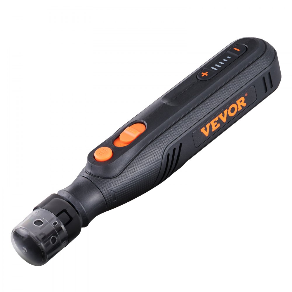 VEVOR Rotary Tool Kit, 5000-25000 RPM Variable Speed Rotary Tool Kit with A Universal Chuck, 5-Speed, 118 PCS Accessory Set for Grinding, Sanding, Polishing, Milling, Carving, Cutting and Polishing