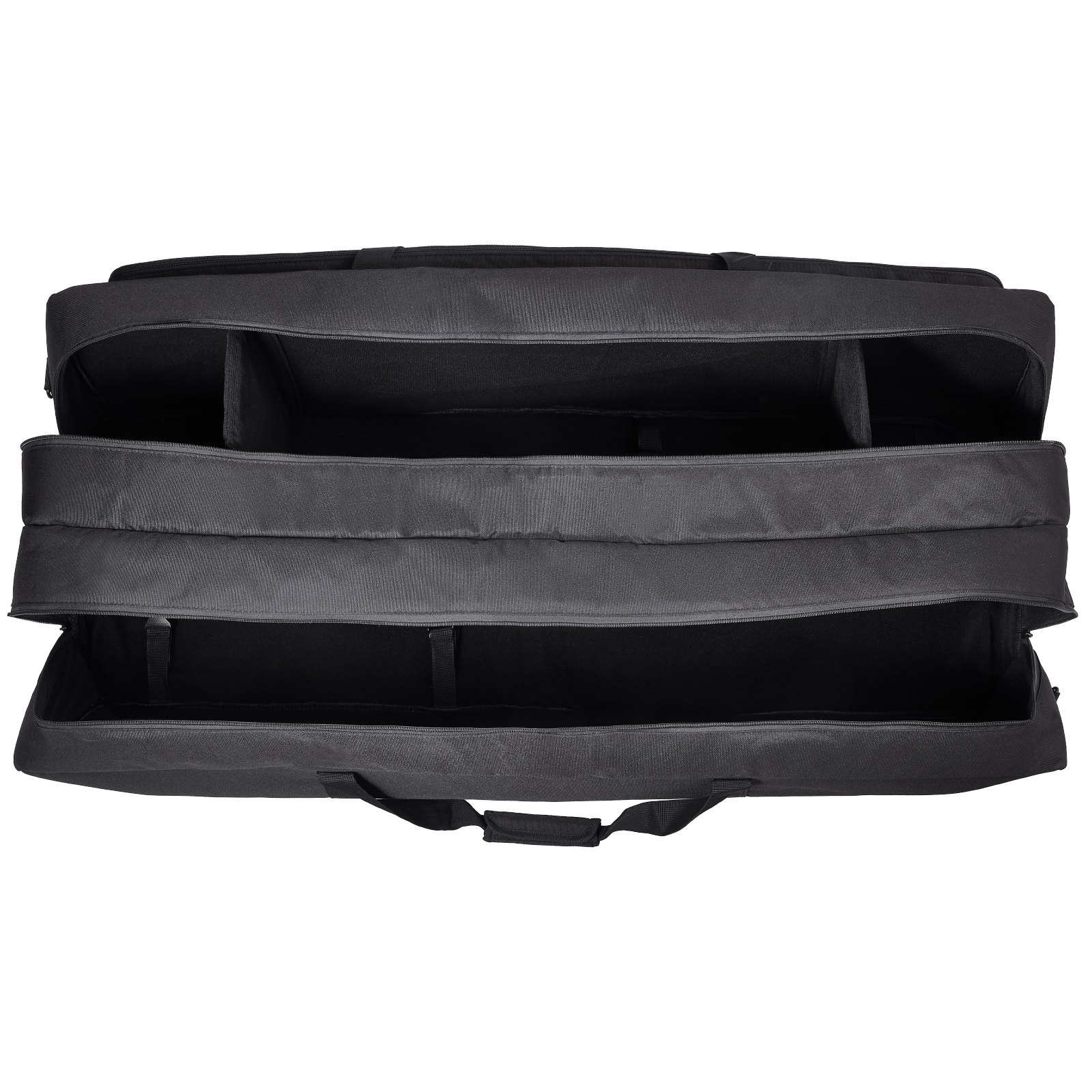 VEVOR Telescope Case, 1040 mm, Telescope Large Storage Bag with Fixed Buckles, Multi-Pocket & Detachable Divider, Shock-Absorbent Telescope Carrying Bag for Optical Tube & Tripod, Counterweight Pocket