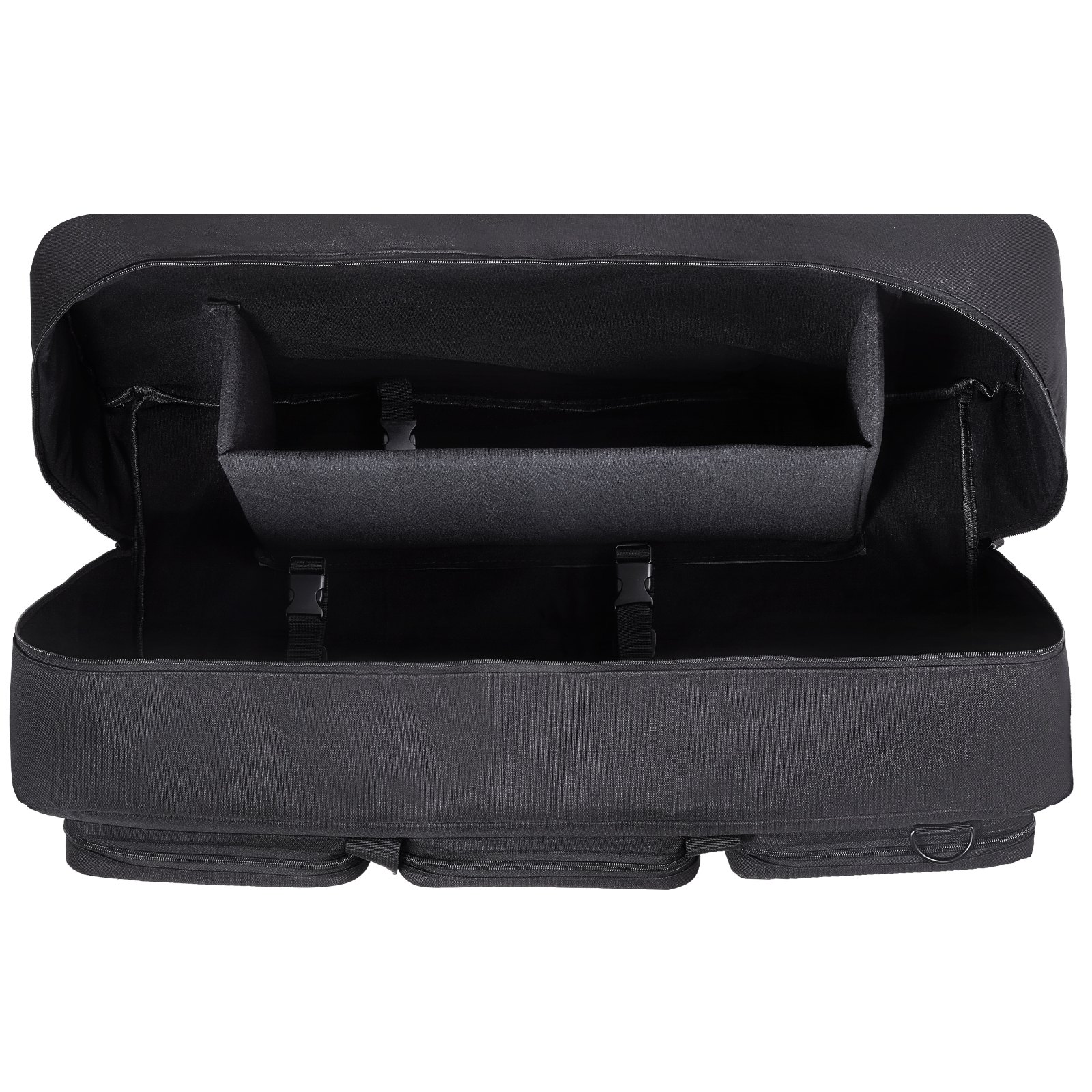VEVOR Telescope Case, 762 mm, Telescope Storage Bag with Fixed Buckles, Multi-Pocket and Detachable Divider, Shock-Absorbent Telescope Carrying Case for Optical Tube & Tripod, Counterweight Pocket