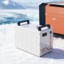 VEVOR Industriële Waterkoeler CW-3000, Luchtgekoeld Systeem met Watertank van 9 L, Maximale Doorstroomsnelheid 10 L/min, met Hogesnelheidsventilator, Voor Graveermachines van 40–60 W