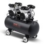 VEVOR Luchtcompressor, 20 Gallon Stalen Tank, 4 PK, 14,6 CFM bij 90 PSI, Olievrije Luchtcompressor en Max. 125 PSI Druk, 78 dB Ultra Stille Draagbare Compressor, voor Autoreparatie, Bandenspanning, Spuitverven