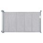 VEVOR Retractable Baby Gate, 34.2" Tall Mesh Baby Gate, Extends up to 60" Wide Retractable Gate for Kids or Pets, Retractable Dog Gates for Indoor Stairs, Doorways, Hallways, Playrooms, Gray