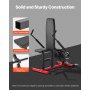 VEVOR Dip Machine Triceps en Biceps Press Borsttraining met Kabelstang