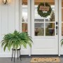 VEVOR Kunstvarens, Diameter 95-105 cm, Hangende Kunstvaren Boston, Plantenwanddecoratie met 80 Takken & Bloempot, Kunstvaren voor Huis, Kantoor & Buiten