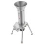 VEVOR elektrische fruitmolen voor appels, 1100 W, roestvrij staal SUS304, fruitversnipperaar, verwerkt hele appels tot 80 mm diameter, 164 kg/u, fruitversnipperaar voor peren, ananas, guave, wortelen en aardappelen.