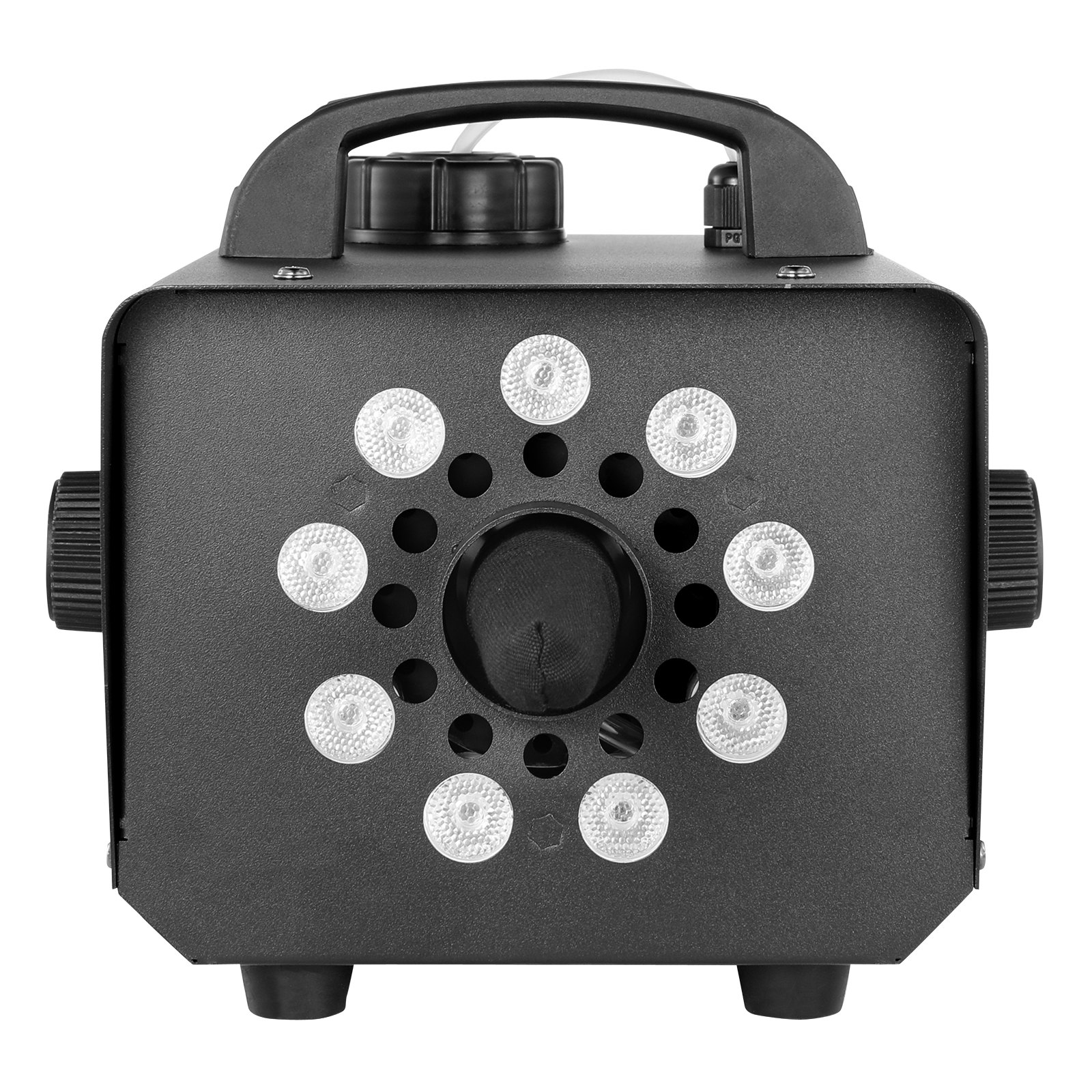 VEVOR Sneeuwmachine, 800W handbediende/hangende sneeuwmachine met led-lampje en 1L-tank, op afstand bedienbare sneeuwvlokmachine, kunstmatige sneeuwmachine voor binnen voor kerstfeestjes, sneeuwmachine