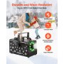 VEVOR Sneeuwmachine, 900W Sneeuwkanon, Kunstmatige Sneeuwmaker, Sneeuwvlokmachine, Kunstmatige Sneeuwvlokmachine voor Binnen- en Buitengebruik voor Feestdagen, DJ-feesten, Kerstdecoratie