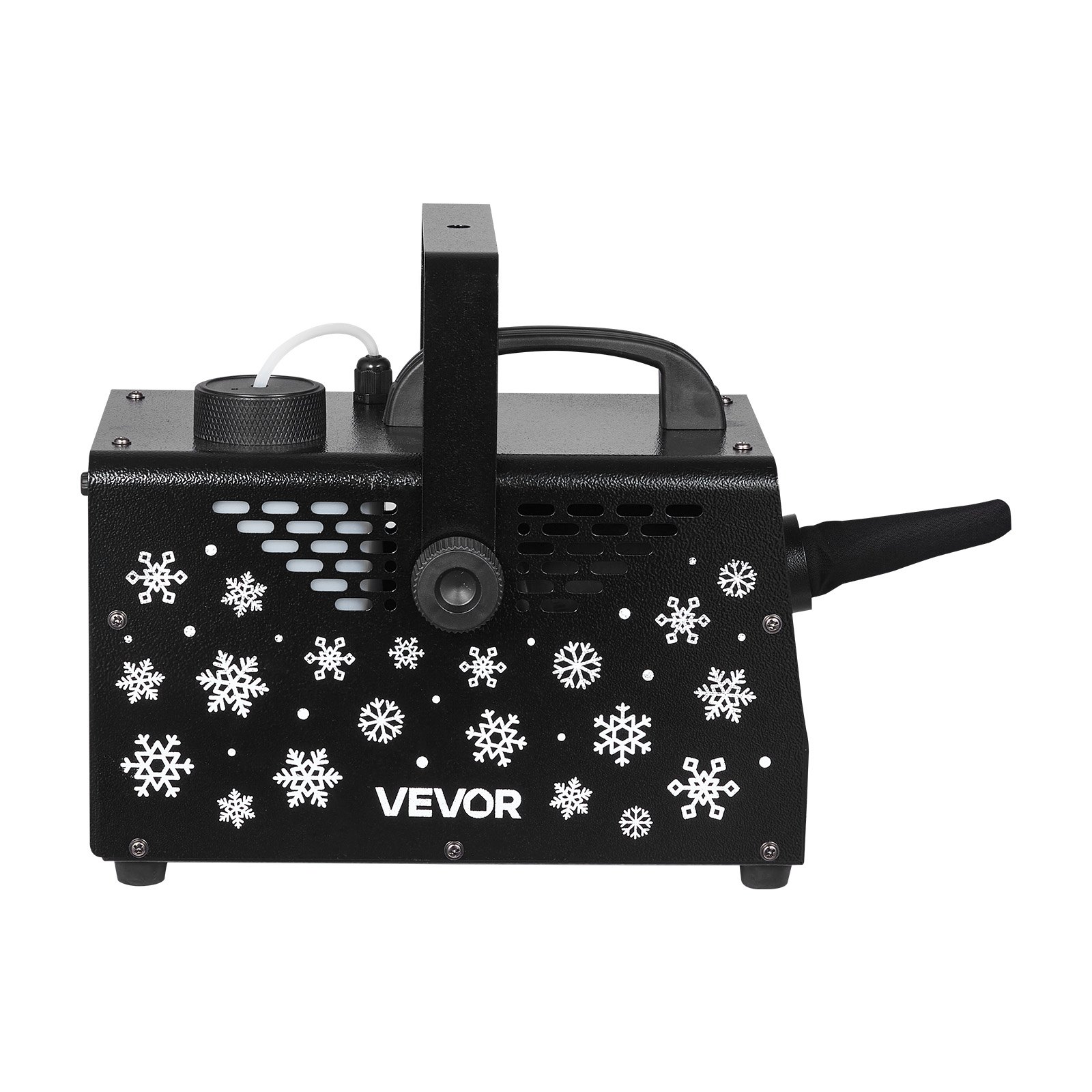 VEVOR Sneeuwmachine, 900W Sneeuwkanon, Kunstmatige Sneeuwmaker, Sneeuwvlokmachine, Kunstmatige Sneeuwvlokmachine voor Binnen- en Buitengebruik voor Feestdagen, DJ-feesten, Kerstdecoratie