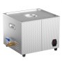 VEVOR 15 L ultrasone reiniger met verwarmingstimer en mandje, professionele digitale sonische cavitatiemachine, 360 W reinigingsmachine voor laboratoriuminstrumenten, metalen onderdelen, carburateurs, messing, auto-onderdelen en motoronderdelen.