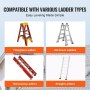 VEVOR Ladder Levler 380lbs Load PP Leveling Tool with Storage for Uneven Ground