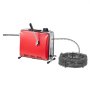 VEVOR elektrische afvoerontstopper, 400 W, 1400 tpm, afvoerontstopper, 20 m x 16 mm en 5 m x 9,5 mm veerkabel, 0,4 m x 12 mm flexibele veer en 6 snijmessen, voor buizen met een diameter van 50-110 mm