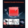 VEVOR Drain Cleaner Machine, 850W Electric Pipe Drain Cleaning Machine Sewer Snake with 14.5m x 16mm, 14m x 22mm, 5m x 9.5mm, 0.4m x 12mm Steel Spring Cable & 11 Cutters, Fit 50-200 mm Diameter Pipes