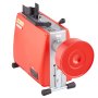 VEVOR 250W pijpreinigingsmachine, 20m x 15,8mm / 4,6m x 9,5mm stalen kabels voor leidingen van 4-10 cm, met 7 snelwisselbare pijpsnijders voor woningen, kantoren en openbare ruimtes.