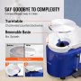 VEVOR Aardewerk Wiel pottenbakkersschijf keramische wielmachine 350 W elektrische pottenbakkersschijfmachine 28 cm 300 tpm pottenbakkersschijfmachine