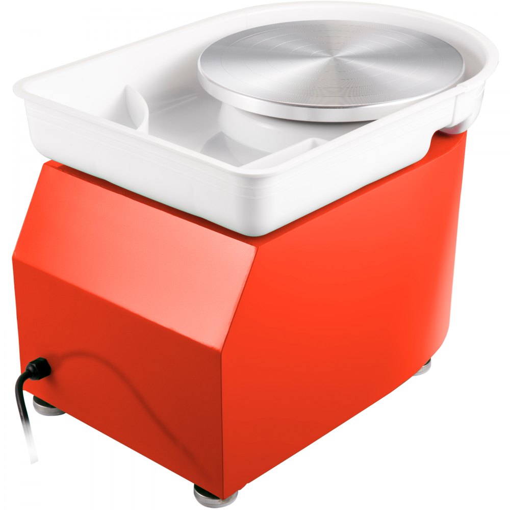 VEVOR Pottenbakkersschijf Aardewerk Wiel 28 cm 0-300 Rpm Keramische Wiel Machine 350 W Instelbare Snelheids Vormmachine Beeldhouwgereedschap