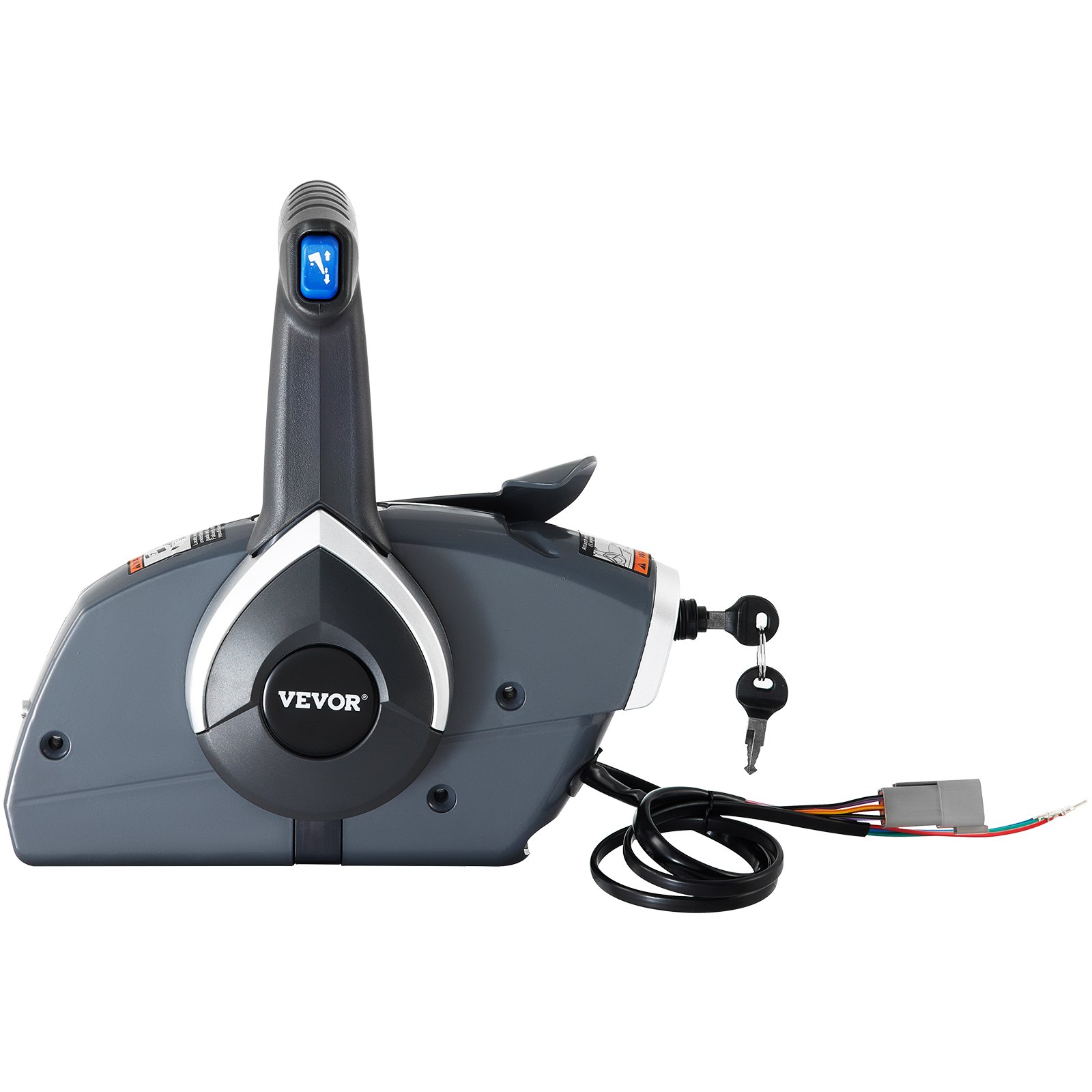 VEVOR Boat Throttle Control 5006180 Boat Control Box Outboard Control Box with Emergency Lanyard Side Mount Remote Control Box Shifter for Mercury Throttle/Shift Boat Motor Remote Control Box