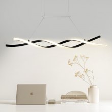 VEVOR moderne kroonluchterverlichting dimbare LED-hanglamp met afstandsbediening