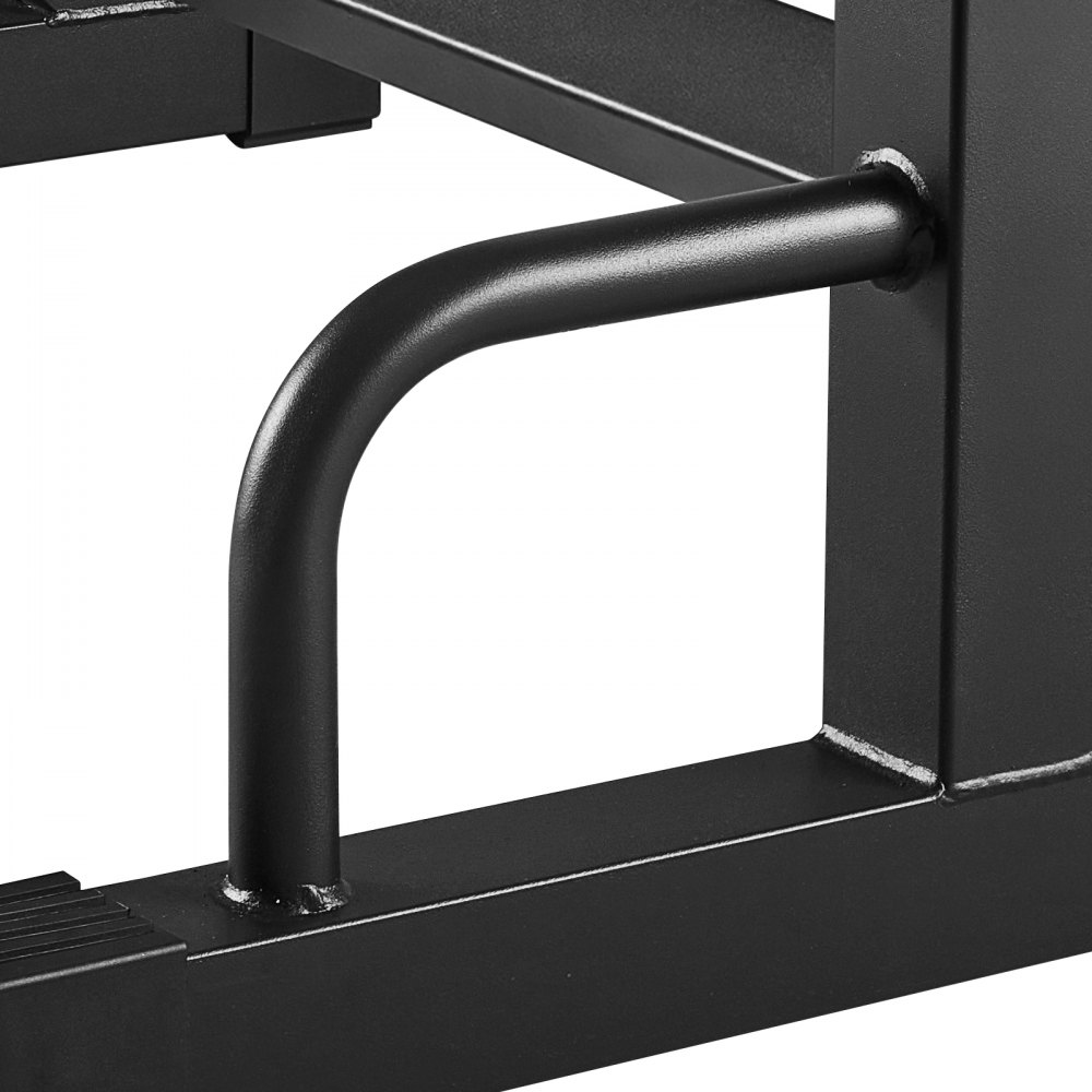 VEVOR Power Cage Squat Rack voor thuisgym met verstelbare hoogte en breedte, draagvermogen van 250 kg, krachttrainingsapparaat met halterrekken en J-haken voor bankdrukken, squats en gewichtheffen.