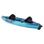 VEVOR Inflatable Kayak, 2-Person Inflatable Recreational Kayak 700LBS Capacity, Leak & Puncture-Resistant with Padded Seat, PVC Drop-Stitch Floor, 2 Paddles, Hand Pump & Carry Bag for Fishing Camping