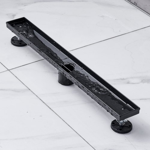 Hochwertiger linearer Dusch ablauf aus Edelstahl 304, gebürstetes quadratisches Hochwertiger linearer Dusch ablauf aus Edelstahl 304, gebürstetes quadratisches