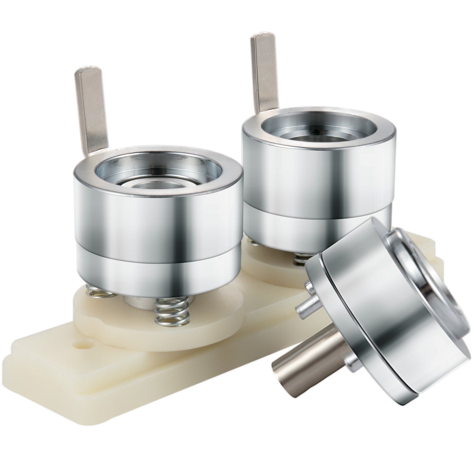 Vevor Badge Ponsen Sterven Aluminium Badge Machinevorm Mal Voor Knop Diy 25 Mm