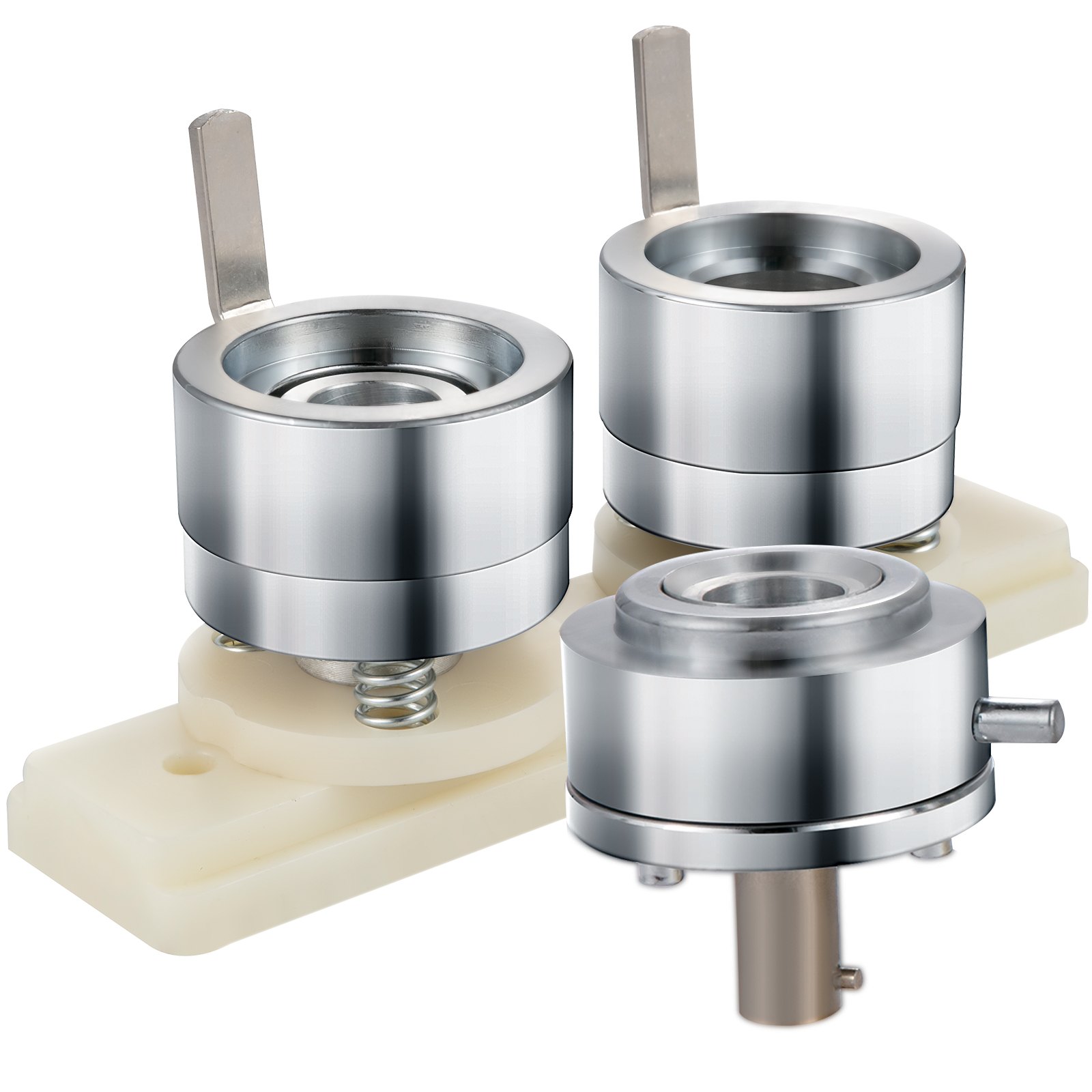 Vevor Badge Ponsen Sterven Aluminium Badge Machinevorm Mal Voor Knop Diy 25 Mm