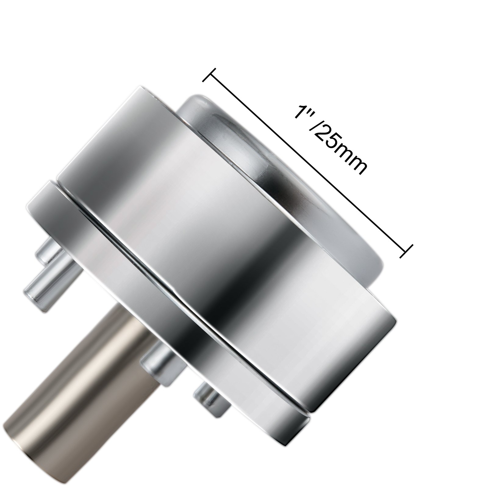 Vevor Badge Ponsen Sterven Aluminium Badge Machinevorm Mal Voor Knop Diy 25 Mm