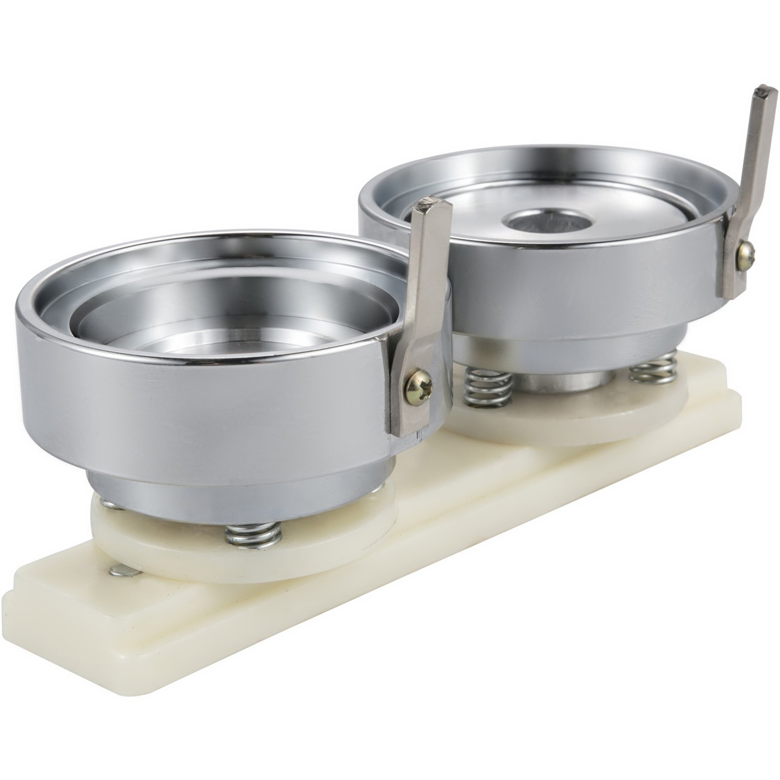 VEVOR Badge Punching Die 2.2 inch/56mm Round Punching Die with ABS Slide Button Die Carbon Steel Badge Maker Part Aluminum Alloy Core Compatible with Button Maker Making Machine for DIY Logo Badges