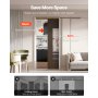 VEVOR Pocket Door Frame Kit, for 610-813mm Wide 2032mm High Door, Pocket Door Kit with Two-Way Soft Close Mechanism, Slide Smoothly Quietly, Easy to Install, Premium Galvanized Steel, for Living Room
