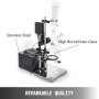 VEVOR 5L Rotary Evaporator RotoVap - 180 Lab Rotary Evaporator RE-501 Heating Water Bath for Efficient Removal of Solvents