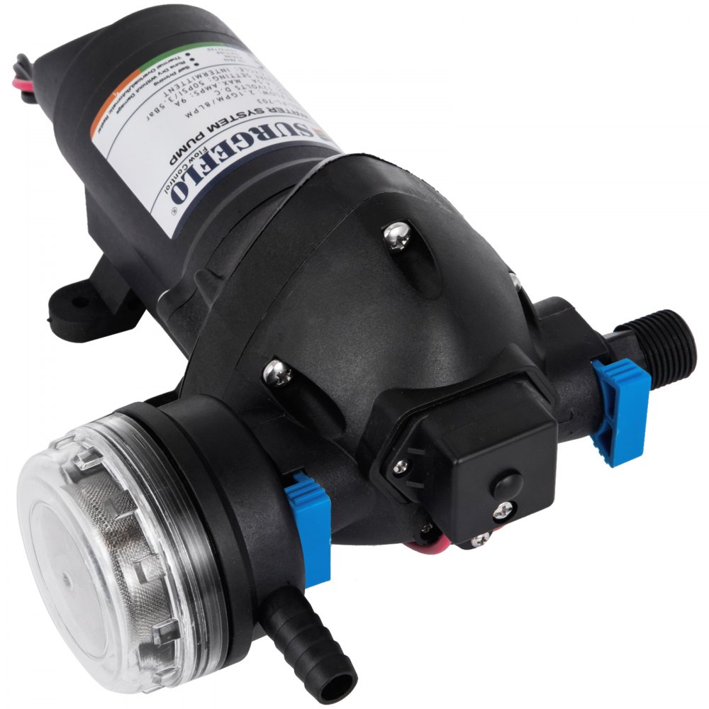 Nieuwe FL-703 Membraan Waterdrukpomp 12V 2.5A 1.7Bar 25PSI Waterpomp