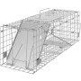 VEVOR marterval 610x203x203mm levende val gegalvaniseerd ijzerdraad konijnenval dierenval draadval doosval universele vangkooi voor wasberen katten chipmunks eekhoorns