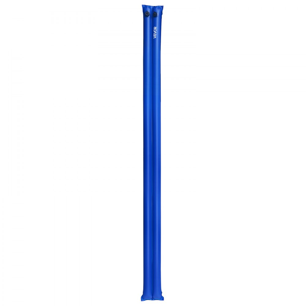 VEVOR Zwembadgewichtzak, 5 verpakkingen van 300 cm, 0,4 mm dikke PVC-zakken met gewichten met lekvrije schroefdop, waterzakken voor het vastzetten van zwembadafdekkingen in de winter, blauw