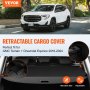 VEVOR Intrekbare bagageafdekking GMC Terrain + Chevrolet Equinox 2018-2024