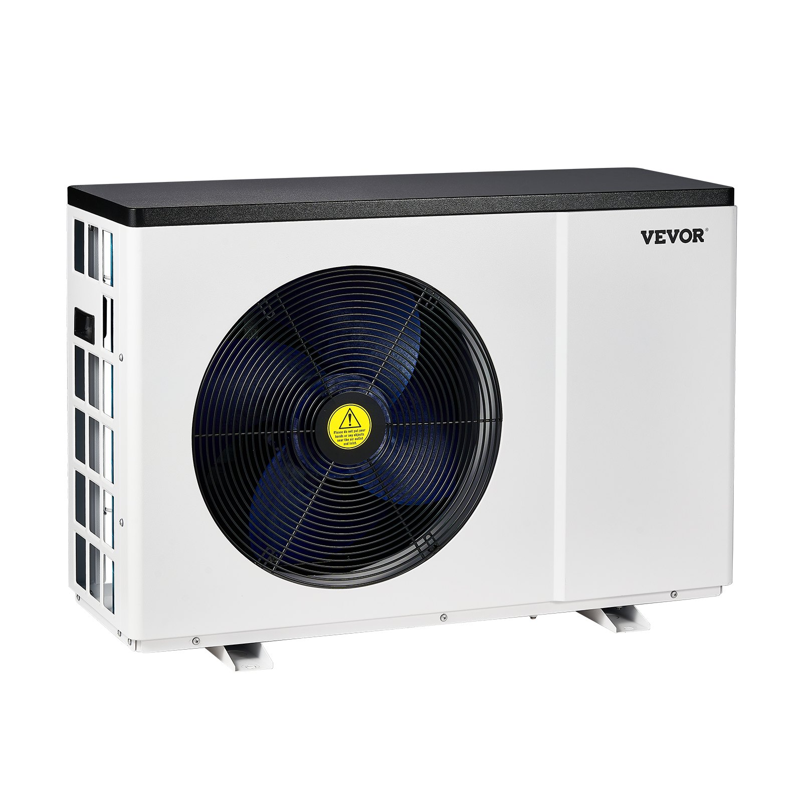 VEVOR Electric Pool Heat Pump, 2.51-11.38kW Heating Capacity, Energy-Saving Variable Frequency Pool Heaters for 25-50m³Above Ground Pools, Heating and Cooling Pool Water Heater AC220-240V 50Hz