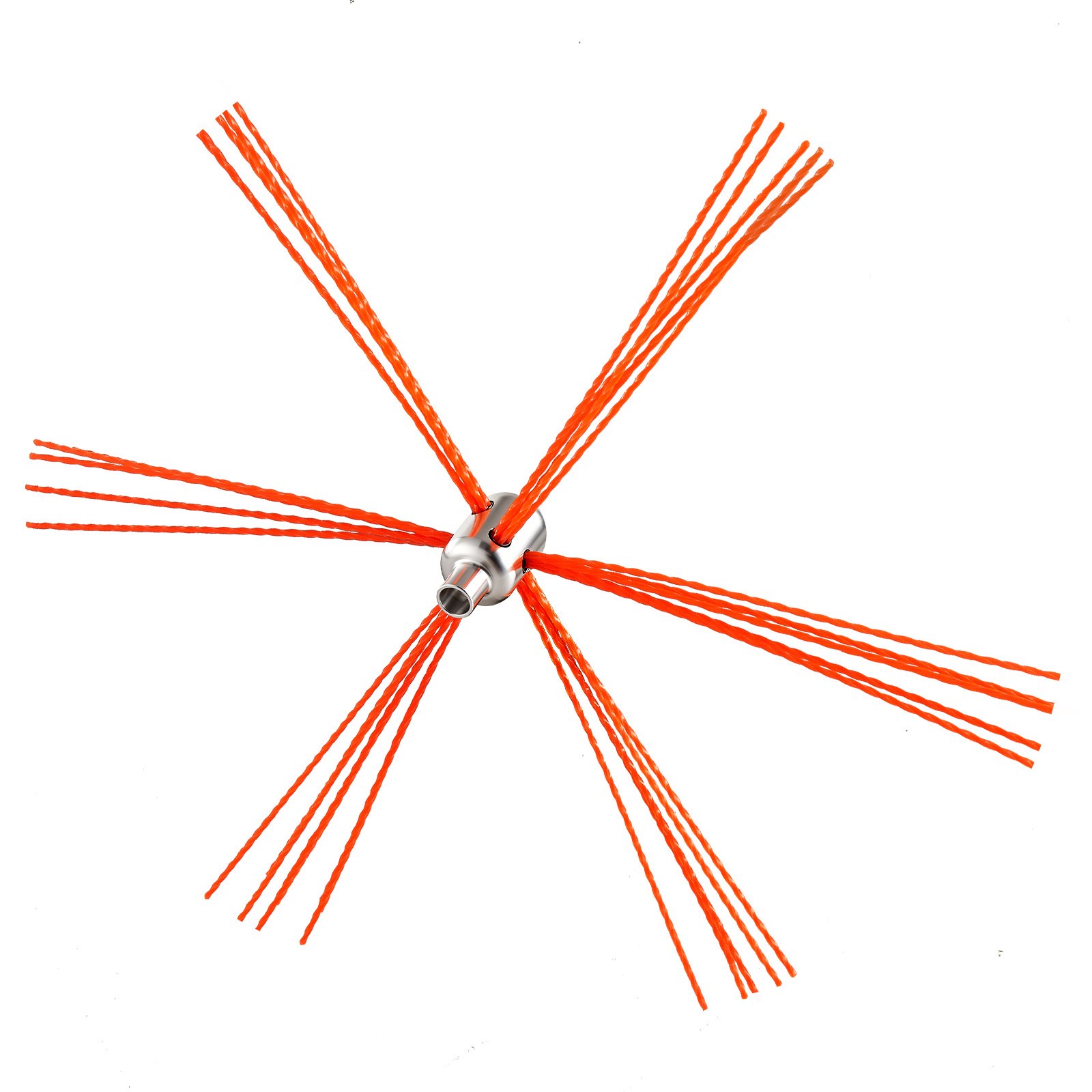 VEVOR schoorsteenborstelset, max. 12 m lengte, schoorsteenborstels, schoorsteenveegset, haardborstel, 90° buigbaar schoorsteenreinigingsgereedschap, voor vierkante en rechthoekige schoorstenen