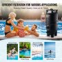 VEVOR Cartridge Pool Filter, 30 m² filteroppervlak, In-Ground Pool Filter, Bovengronds Zwembadfiltratiesysteem met verbeterd filter en lekvrij, voor hot tubs, spa's, opblaasbare zwembaden