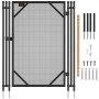 VEVOR zwembadomheining, veiligheidshek, zwembadbeschermingshek, kinderbeschermingshek, vijveromheining 1,21x0,76m