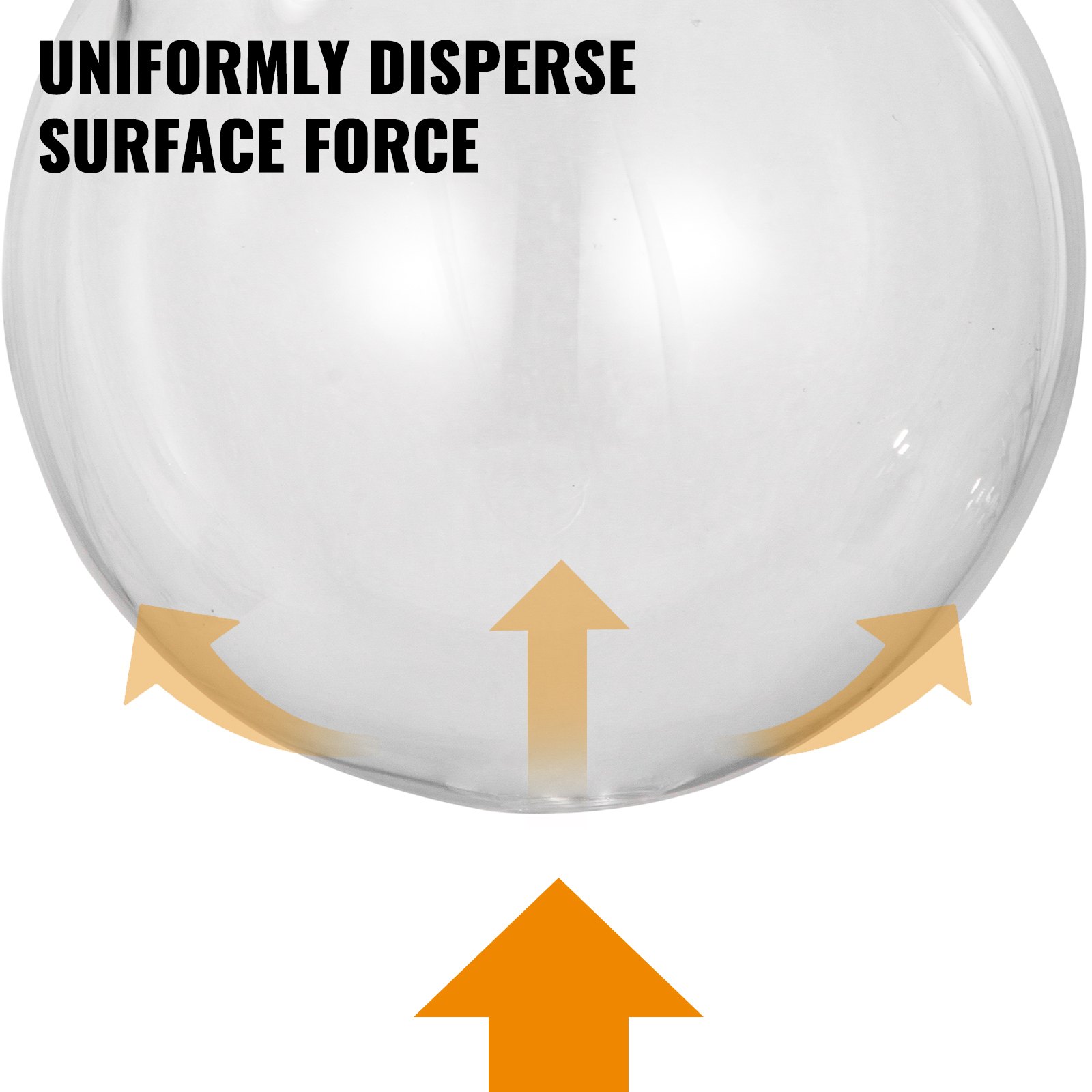 Vevor Ronde Bodem Glazen Kolf Glas Ronde Bodem Kolf Uit Borosilicaatglas 3,3 2l