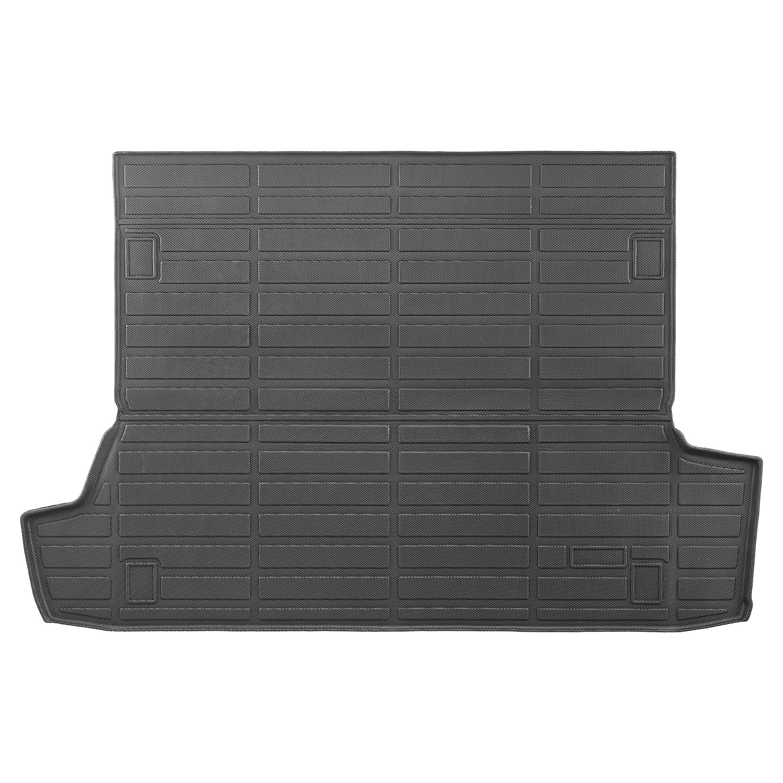 VEVOR kofferbakmat compatibel met Toyota 4Runner 7-zits 2010-2024 zonder schuiflade, op maat gemaakte SUV-kofferbakmat, vervangende TPE-kofferbakbeschermer, zwart (1 verpakking)
