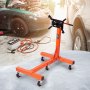 VEVOR Motorsteun, Motorhouder 680 kg, Motorsteun met klauwkrik en transmissiehouder, Motortakel voor autowerkplaatsen met wielen en 508 mm handgreep, Draagbare motortakel, Motorkraan, Reparatiegereedschap, Opvouwbaar