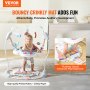 VEVOR Baby Bouncer Activity Center Baby Jumper Jumperoo with Toys Music Lights