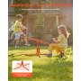 VEVOR Kids Seesaw, 100 lbs Load Capacity per Seat, Sit and Spin Teeter Totter with 4-prong Support Legs, Kids Outdoor Playground Equipment, Swiveling 360 Degrees Rotating for Children Aged 3+