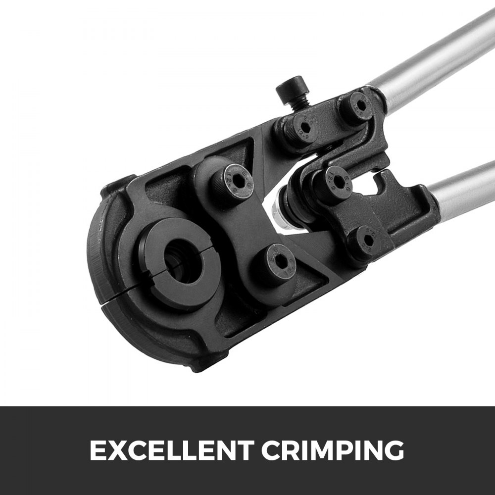 Manual Pipe Crimping Tool THV-Type With Interchangeable Jaws Steel Construction Lightweight