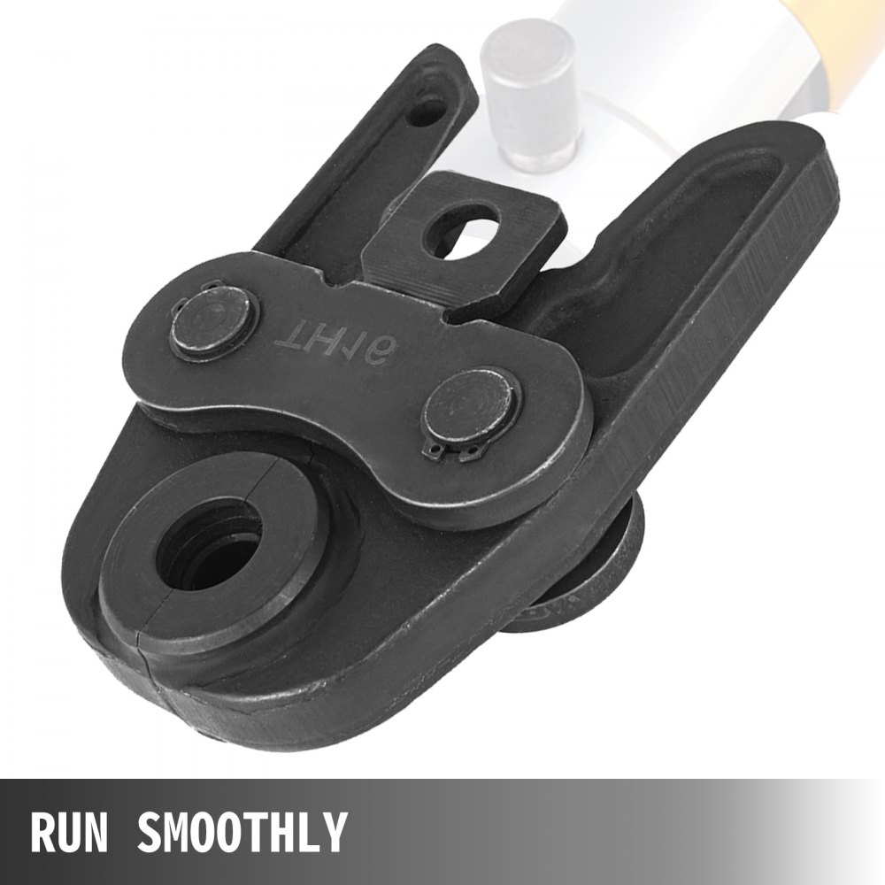 VEVOR Perstang Pijpsleutel TH-Shaped Pipe Wrench Jaw Set 6pcs Bending Springs 65Mn Composite Pipes On